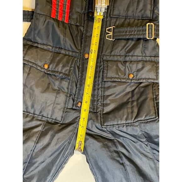 Walls Blizzard-Pruf VTG Insulated Snowsuit Blue Small USA Made Workwear Ski Suit - Picture 10 of 11